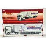 Corgi 1/50 Diecast Truck Issue Comprising CC14103 DAF 105 Step Frame Box Trailer in livery of