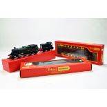 Triang Hornby Passenger Coach Sets x 2 plus duo of Locomotives. Generally E to NM.