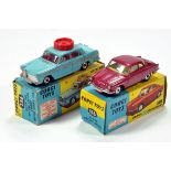 Corgi Boxed Diecast Duo comprising No. 236 Austin A60 plus No. 316 NSU Sports Prinz. Generally G