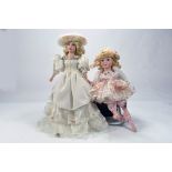 Leonardo Type Issue China / Porcelain Doll Figures. Generally E. (2)