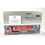 WSI 1/50 High Detail Diecast Truck Issue comprising Search Impex Scania S580 Highline and Fridge