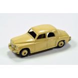 Dinky No. 140b Rover 75 with cream body and hubs. VG.