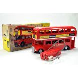 A superb example of a Lincoln International No. 7103 Plastic Made RC London Routemaster Bus.