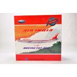 Retro Models 1/200 Aircraft issue comprising Boeing 747-200 in Livery of Air India. E to NM in Box.