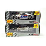 Maisto Diecast 1/18 scale comprising Mercedes CLK racing Cars. Generally E in Boxes.