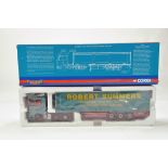 Corgi 1/50 Diecast Truck Issue Comprising CC13803 MB Actros Curtain Trailer in livery of Robert