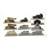 Quantity of Military Diecast Vehicles. Deagonstini issues. F to E.