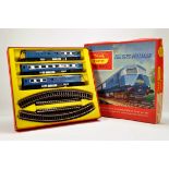 Hornby Triang OO Gauge comprising RS52 The Blue Pullman Train Set. Generally VG to E in Box.