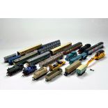 A Quantity of Hornby model railway items comprising coaches, wagons, and locomotives. Conditions