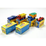A quality selection of Matchbox Regular wheels comprising No. 11 Scaffolding Truck (empty box),