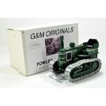 G&M Originals 1/16 Farm Issue comprising Fowler VFA Tracked Tractor. Special Handbuilt Model.