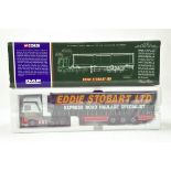 Corgi 1/50 Diecast Truck Issue Comprising CC13201 DAF XF Curtain Trailer in livery of Eddie Stobart.