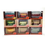 A group of EFE 1/76 Scale Diecast Bus Models. Various Issues. Generally NM to M in Boxes. (9)