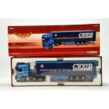 Corgi 1/50 Diecast Truck Issue Comprising CC14102 DAF 105 Curtain Trailer in livery of ARR Craib. NM