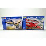 Revell 1/48 Plastic Aircraft Kit comprising F105 Wild Weasel plus Fokker DR. Vendor advises