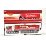 Corgi 1/50 Diecast Truck Issue Comprising CC14008 Volvo FH Curtainside in livery of Highland