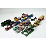 Group of generally playworn diecast toys comprising various makers including Dinky and Corgi plus