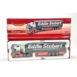 Corgi 1/50 Diecast Truck Issue Comprising CC14030 Volvo FH Curtain Trailer in livery of Eddie