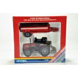 Ertl 1/32 Farm Issue Comprising Case IH 2294 Tractor and Manure Speader Set. NM to M in Box.