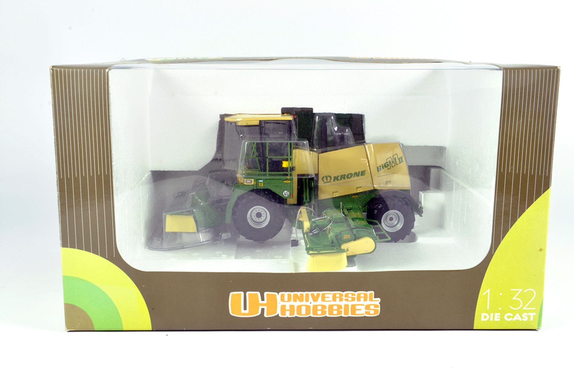 Universal Hobbies 1/32 Farm Model Comprising Krone BIG M Mower. NM with Box.