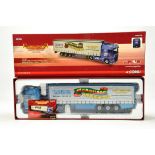 Corgi 1/50 Diecast Truck Issue Comprising CC13247 DAF 95 Fridge Curtain Trailer in livery of