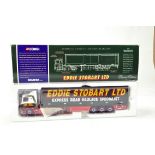 Corgi 1/50 Diecast Truck Issue Comprising 76602 Scania Box Trailer in livery of Eddie Stobart. NM to