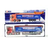 Corgi 1/50 Diecast Truck Issue Comprising CC13752 Scania Moving Floor Trailer in livery of Motward