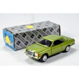 Conrad Diecast Issue comprising Mercedes Coupe Car. Lime Green. VG to E in Box.