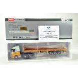 WSI 1/50 High Detail Diecast Truck Issue comprising Search Impex Mercedes Actros and Flat Bed
