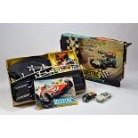 Scalextric Motor Racing Set including Cars. Generally F to G.