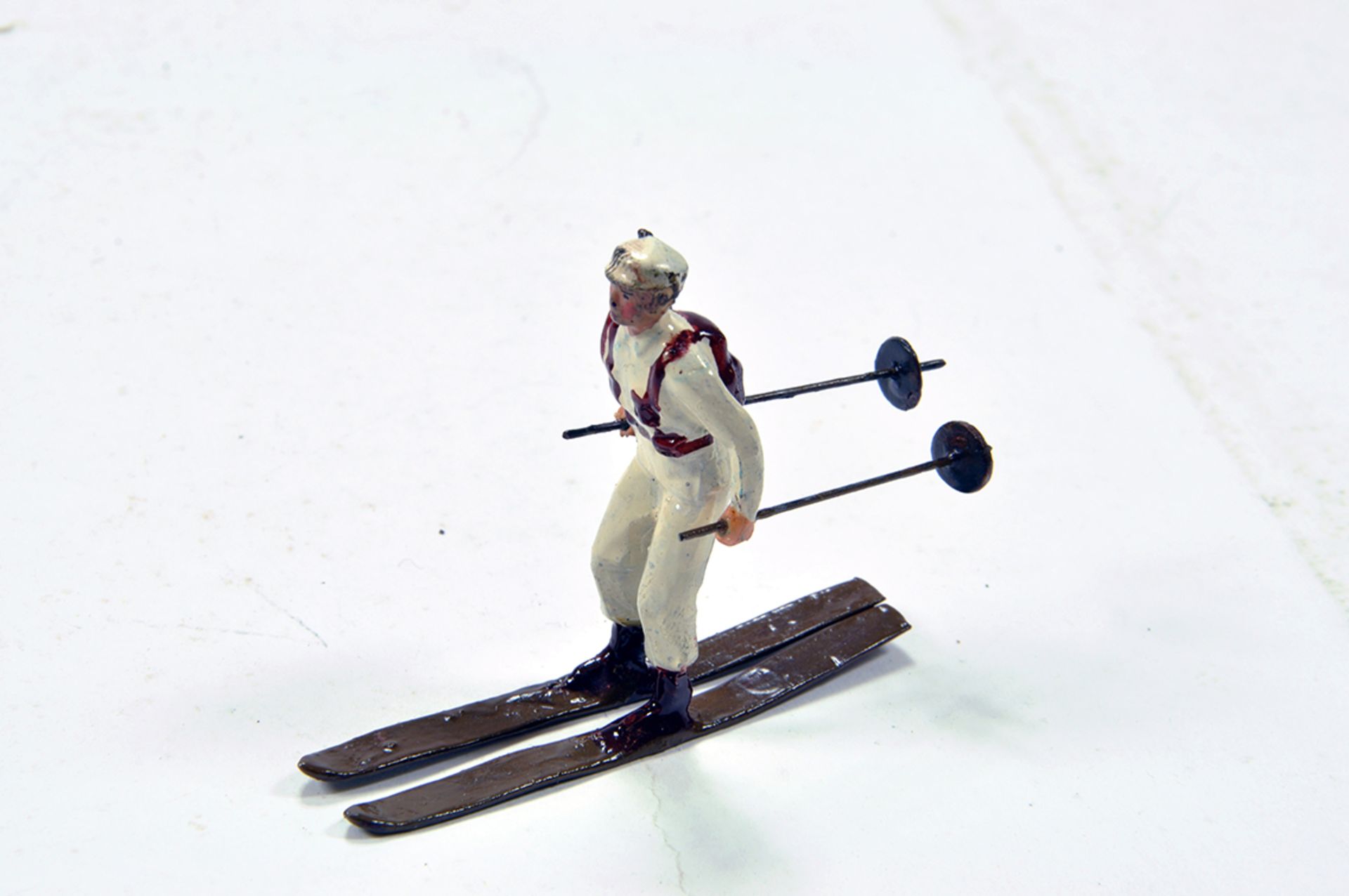 Britains Issue Metal Figure of a Ski Troop Soldier. VG.