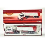 Corgi 1/50 Diecast Truck Issue Comprising CC12819 Scania T Cab Tipper Trailer in livery of G A