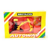 Britains 1/32 Farm Issues comprising Autoway Rear Digger. NM to M in Box.