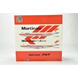 Inflight Models 1/200 Aircraft issue comprising Boeing 747 in Livery of MartinAir. E to NM in Box.