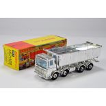 Dinky No. 925 Leyland Dump Truck with Tilt Cab. Special Promotional Issue with Chrome Plate
