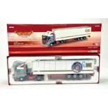 Corgi 1/50 Diecast Truck Issue Comprising CC14806 Scania 143 Box Trailer in livery of Pollock. NM to