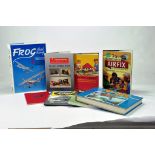 Interesting assortment of model Factual reference books / guides comprising FROG, Mamod, Airfix