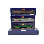 Bachmann OO Gauge comprising duo of BP Tanker Wagons, an esso issue and one other. NM in Boxes.