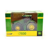 Britains 1/32 Farm Issue comprising John Deere 7930. Model has been weathered / Converted to a