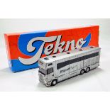 Tekno 1/50 Diecast issue comprising Scania P340 Horse Transporter in Livery of Stobart. E to NM in