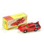 Dinky No. 103 Captain Scarlet Spectrum Patrol Car in metallic red. Generally VG to E in G Box.