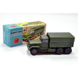 Corgi No. 1118 International 6x6 Army Truck finished in military green. Generally E in VG to E Box.
