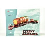 Corgi 1/50 Diecast Truck Issue Comprising CC12403 Heanor Haulage Heavy Haulage Set. E to NM in Box.