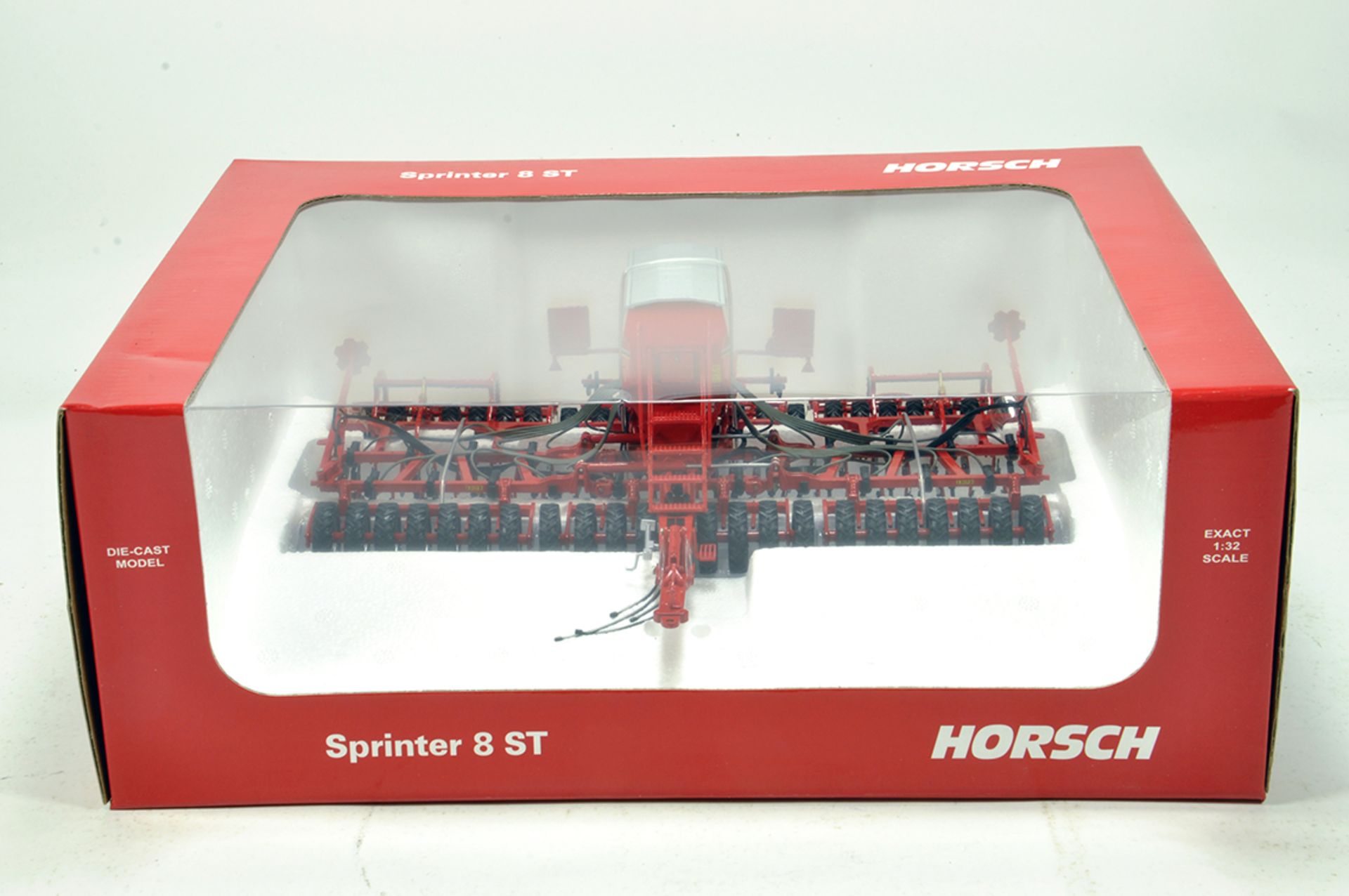 ROS 1/32 Farm Issue comprising Horsche Sprinter 8ST Seed Drill. NM to M in Box.