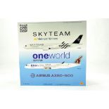 Inflight Models 1/200 Aircraft issue comprising Airbus A350-900 Airliner in Livery of Skyteam /