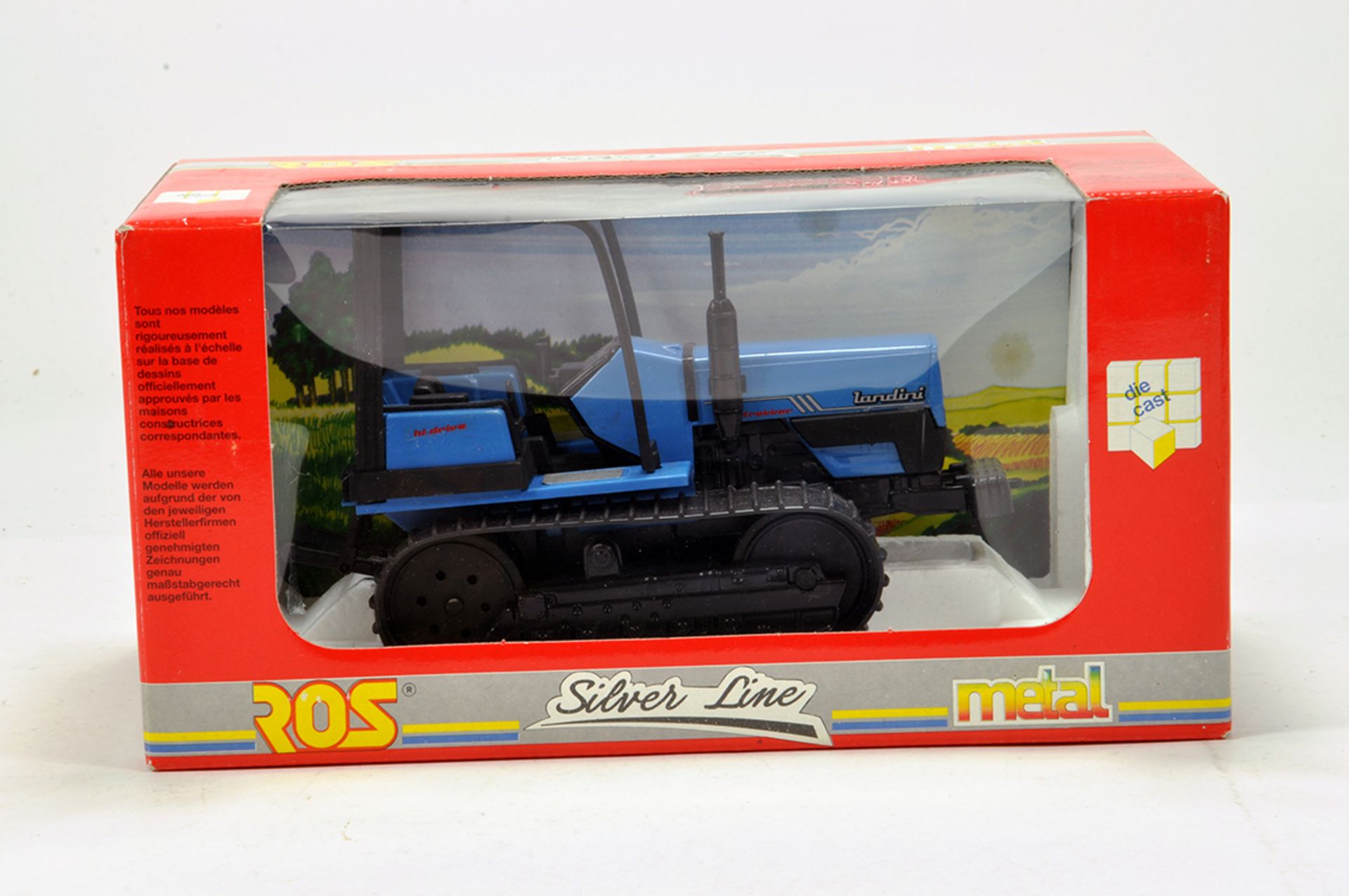 ROS 1/32 Farm Issue comprising Landini Crawler Tractor. E to NM in Box.