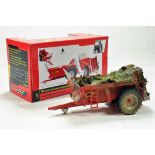 Britains 1/32 Farm Issue comprising NC Manure Spreader. Model has been weathered / Converted to a