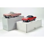 Danbury Mint 1/24 Scale Diecast duo. In need of some attention hence generally F to G.