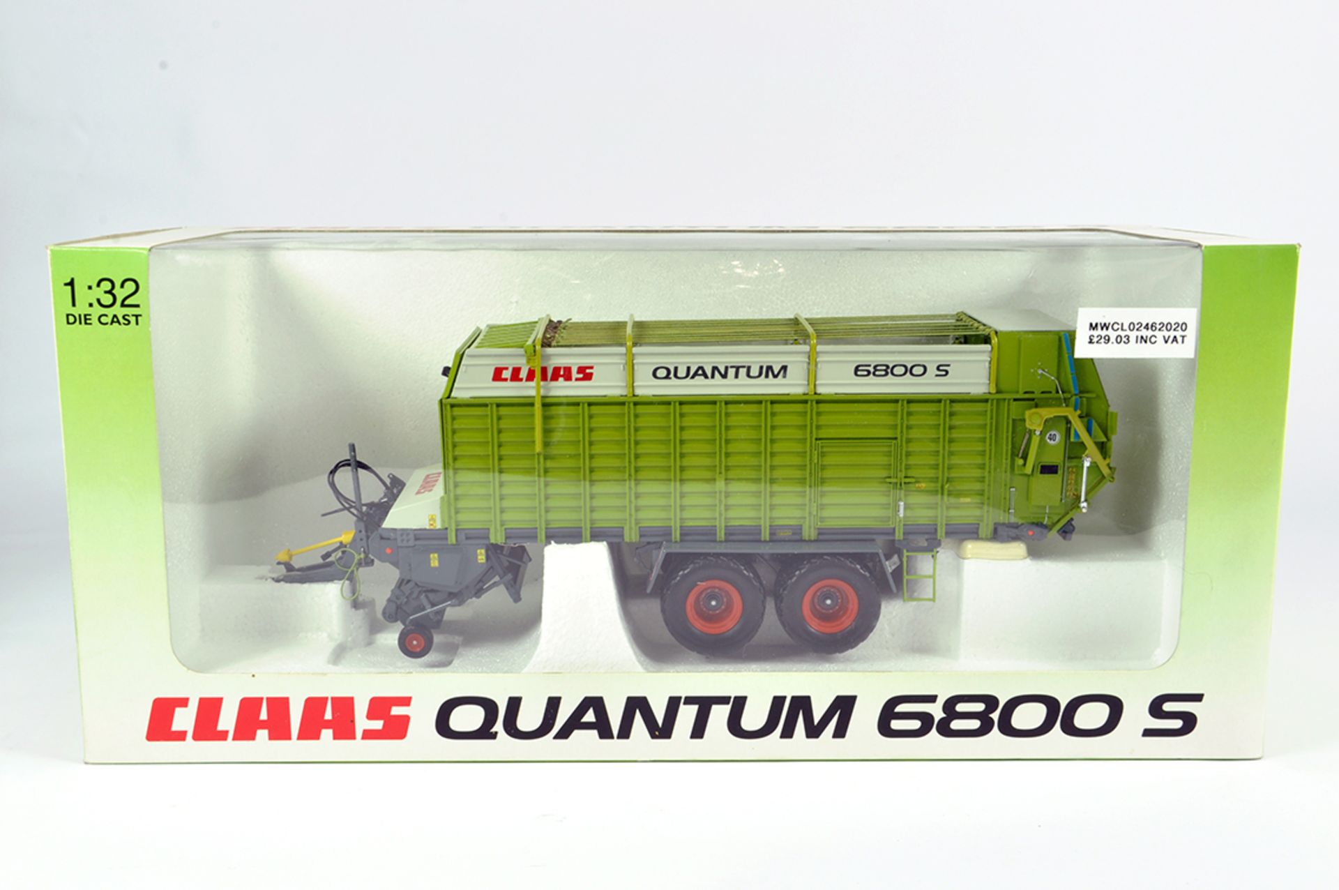 Universal Hobbies 1/32 Farm Model Comprising Claas Quantum 6800S. NM with Box.