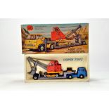 Corgi No. GS27 Gift Set comprising of Bedford TK Machinery Carrier and Priestman Shovel. Generally E